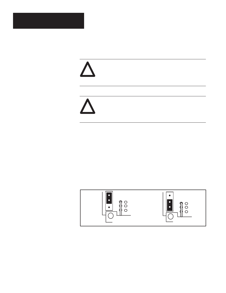 Removing an existing card, Configuring the display communications card, Configuring the block communications card | Remote i/o addressing | Rockwell Automation 1400 PowerMonitoring Products User Manual | Page 2 / 4
