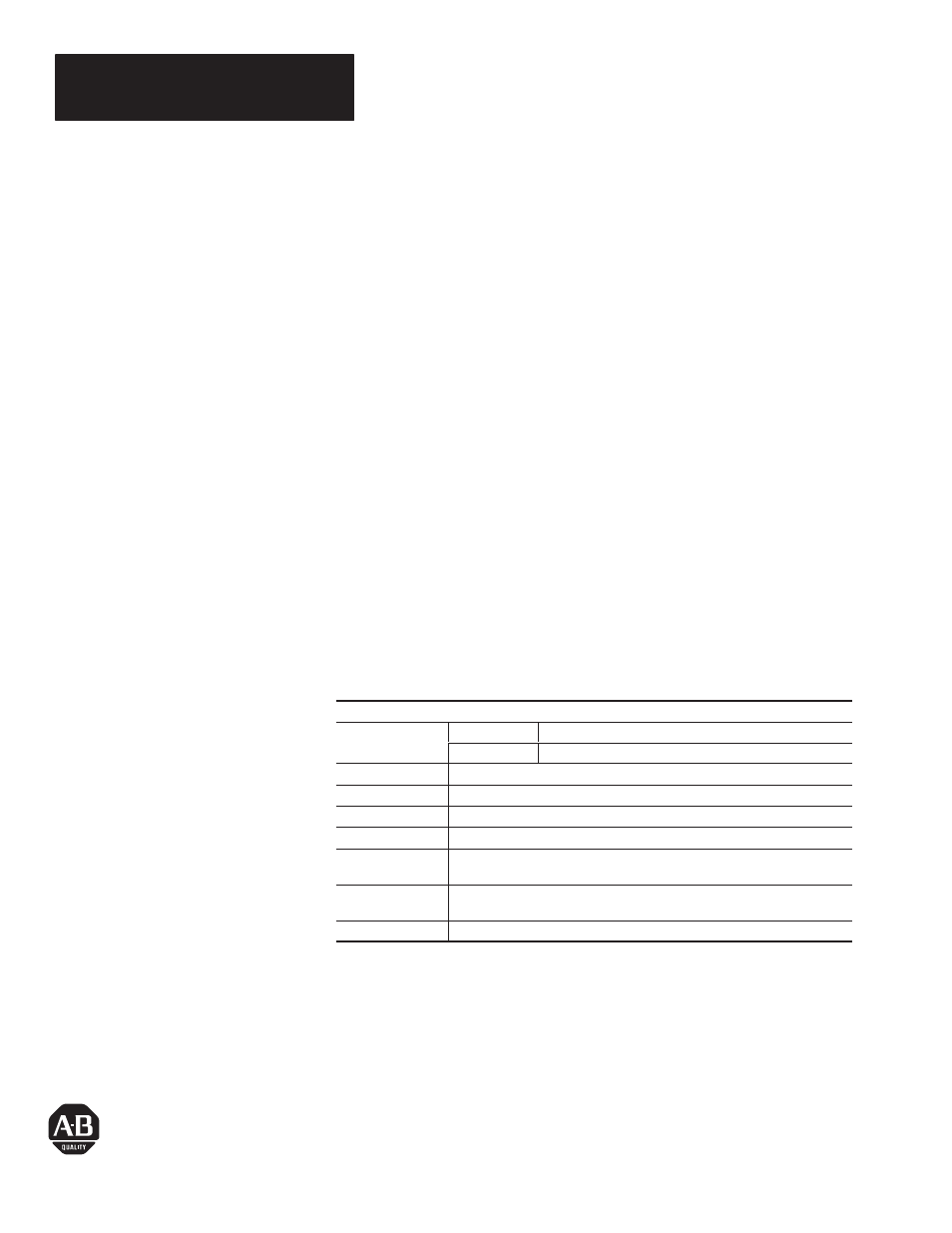 Specifications, Back cover, Allen-bradley | Rockwell Automation 1400 PowerMonitoring Products User Manual | Page 4 / 4