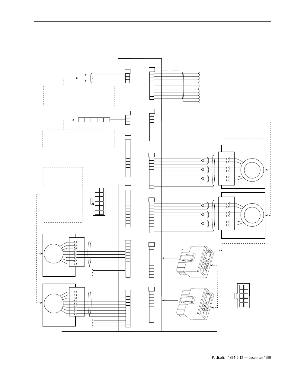 Left side right side | Rockwell Automation 1394-DIM Installing Your Drive Interface Module User Manual | Page 15 / 16