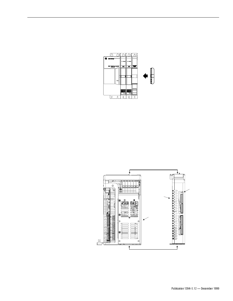 1394-dim configurations | Rockwell Automation 1394-DIM Installing Your Drive Interface Module User Manual | Page 5 / 16