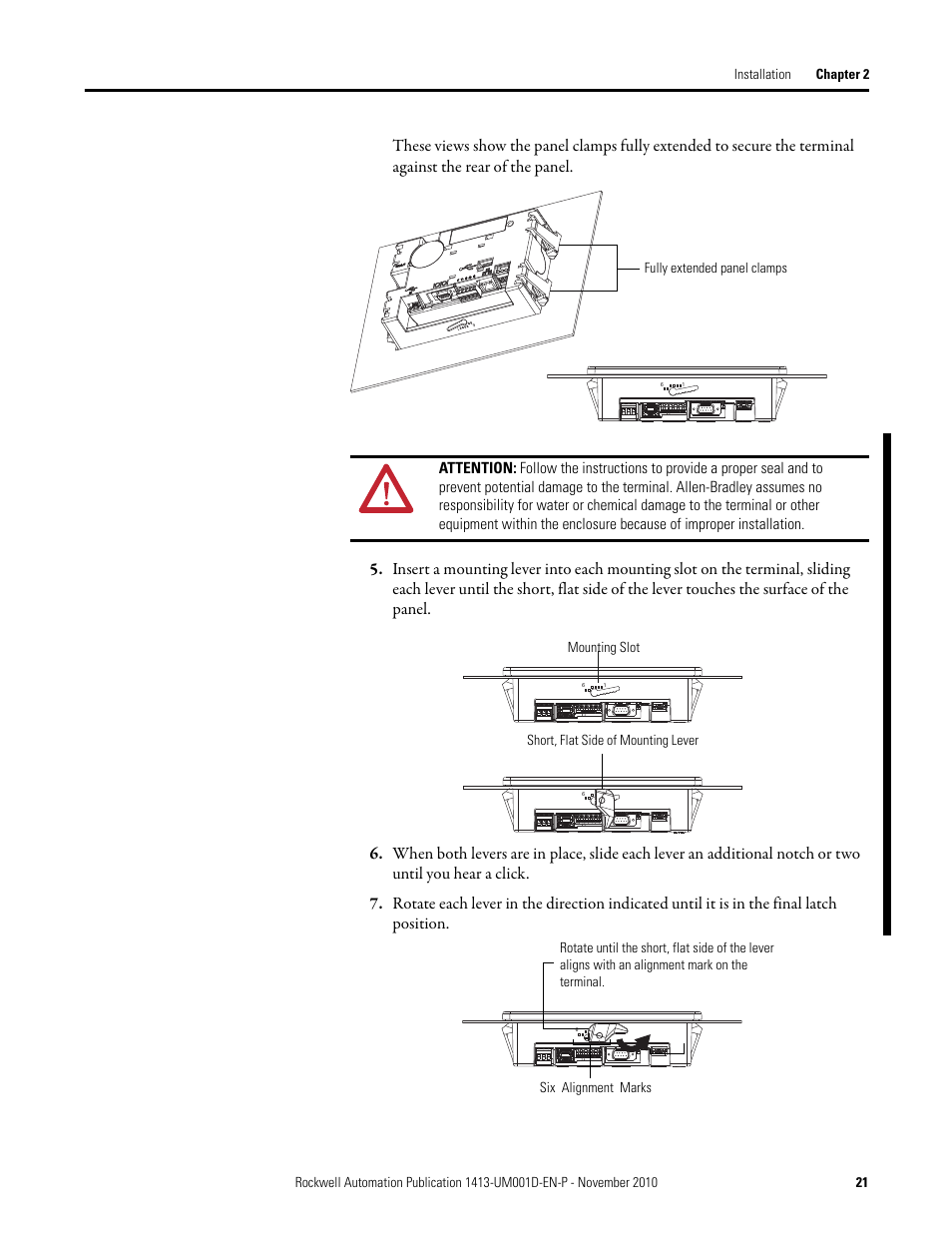 Rockwell Automation 1413-CAP-ME-PE Capacitor Bank Controller, Series C User Manual | Page 21 / 76