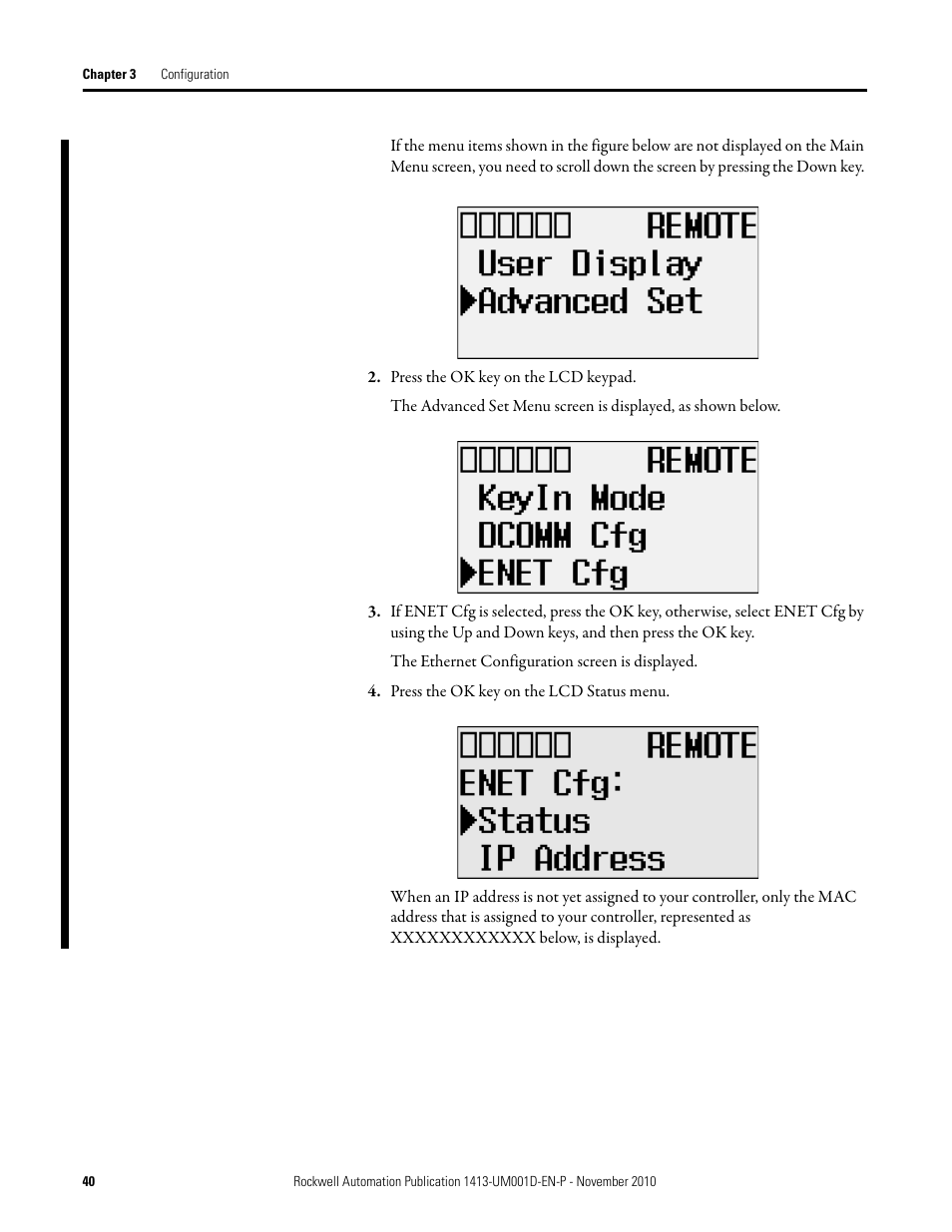 Rockwell Automation 1413-CAP-ME-PE Capacitor Bank Controller, Series C User Manual | Page 40 / 76