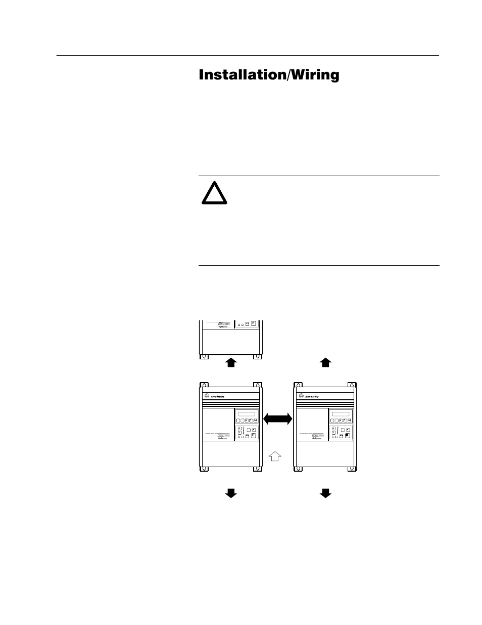 Chapter 2, Installation/wiring, Mounting | Chapter | Rockwell Automation 1336S Plus FRN 1.xx-5.xx User Manual | Page 11 / 189