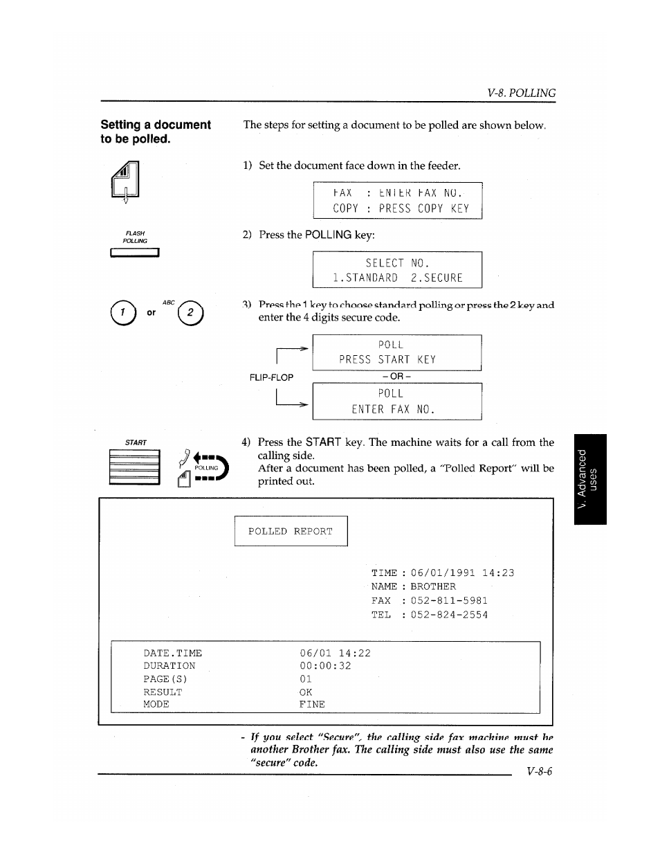 Flip-flop - o r | Brother FAX-400 User Manual | Page 23 / 132