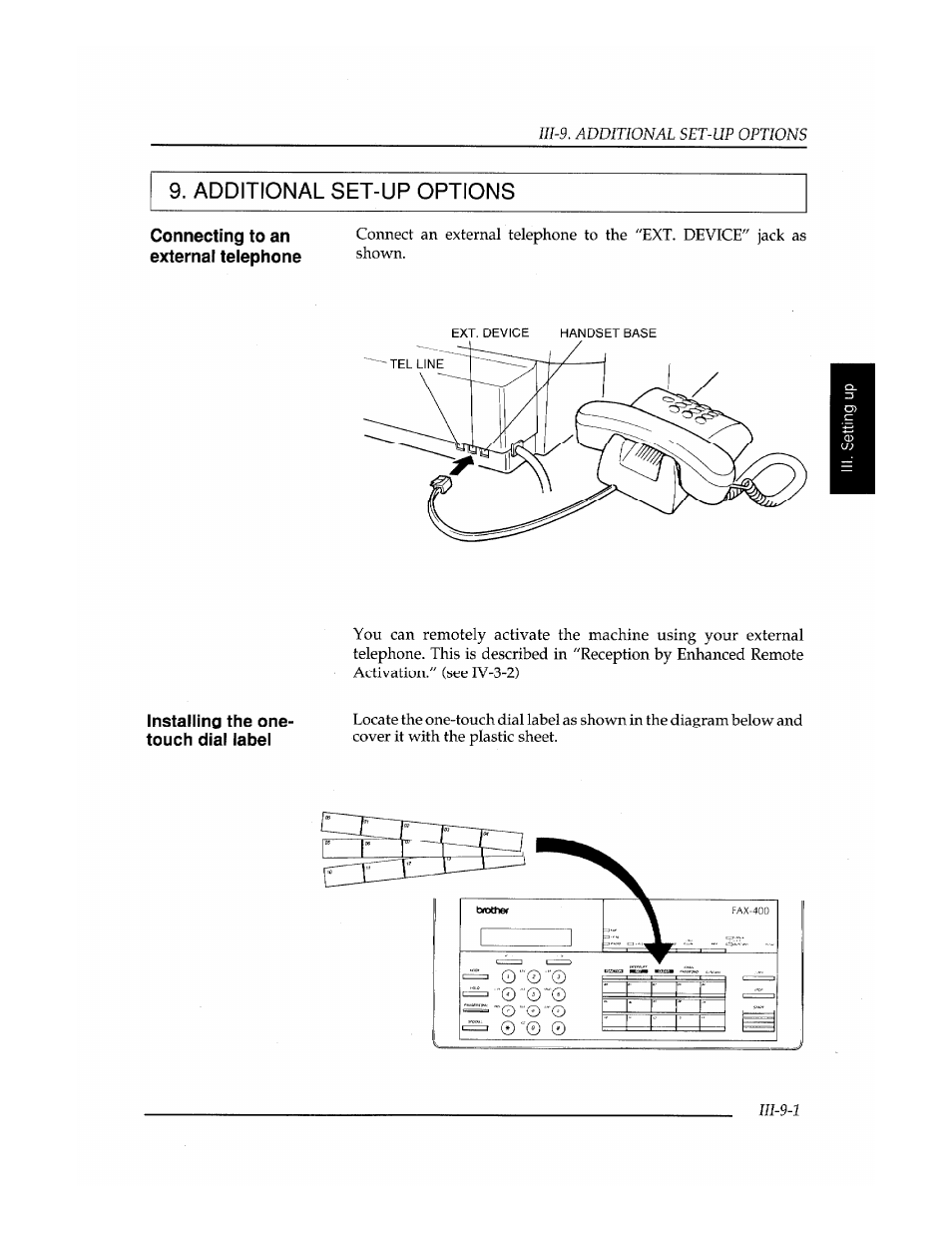 Brother FAX-400 User Manual | Page 85 / 132