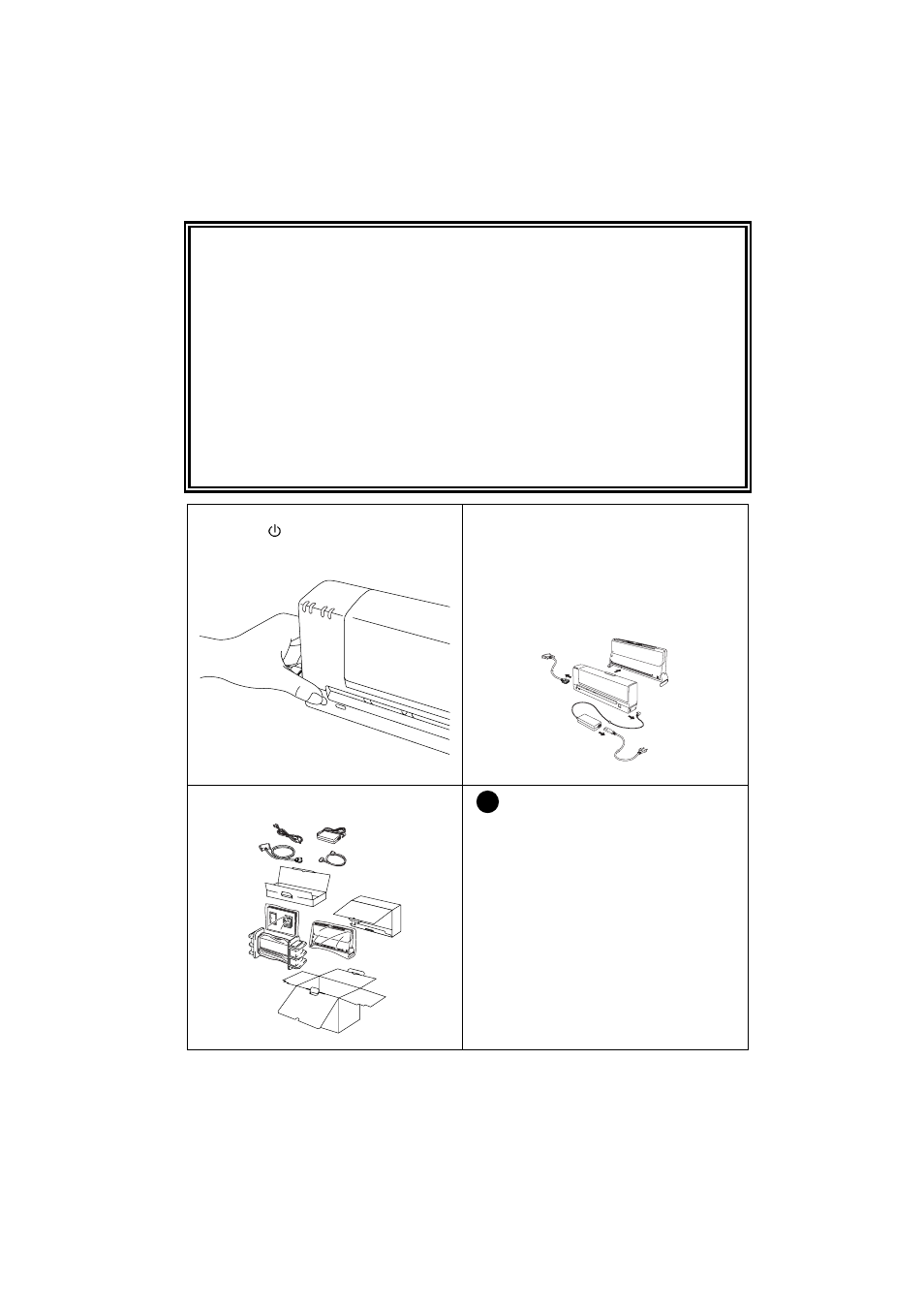 Shipment of the printer, Warning | Brother mp-21c/cdx User Manual | Page 2 / 59