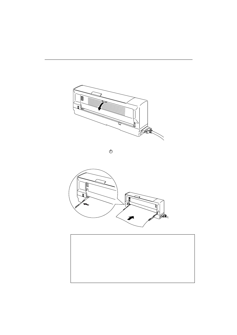 Loading paper, How to load paper in the paper feeding slot, Loading paper 2-6 | How to load paper in the paper feeding slot 2-6 | Brother mp-21c/cdx User Manual | Page 27 / 59