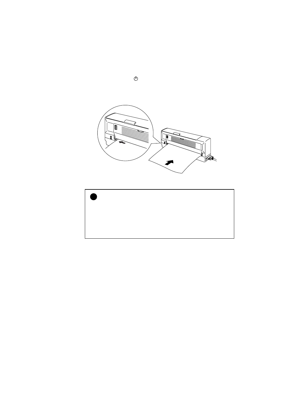 How to load paper in the straight paper path slot | Brother mp-21c/cdx User Manual | Page 28 / 59