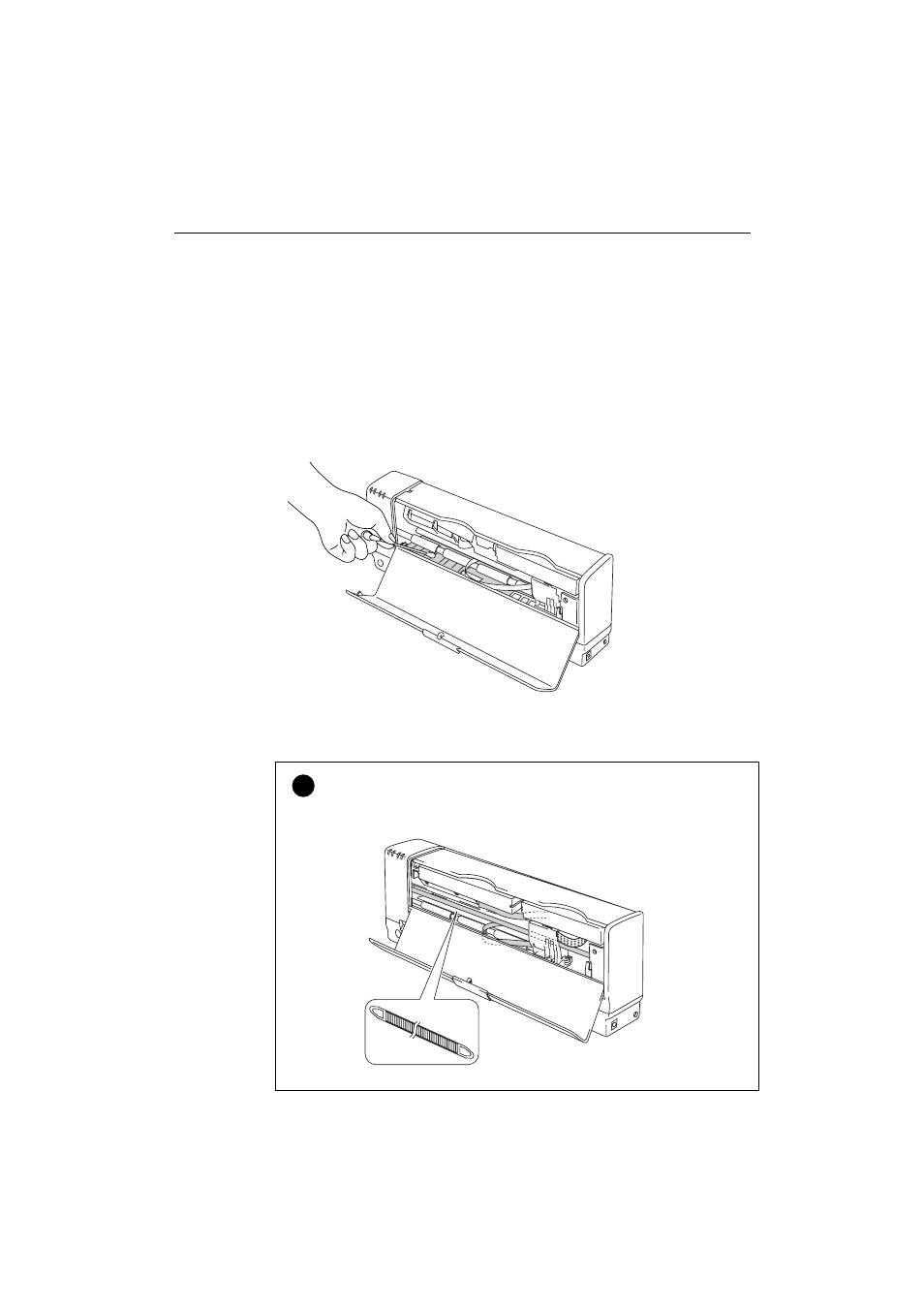 Cleaning the printer, Cleaning the printer 4-5 | Brother mp-21c/cdx User Manual | Page 41 / 59