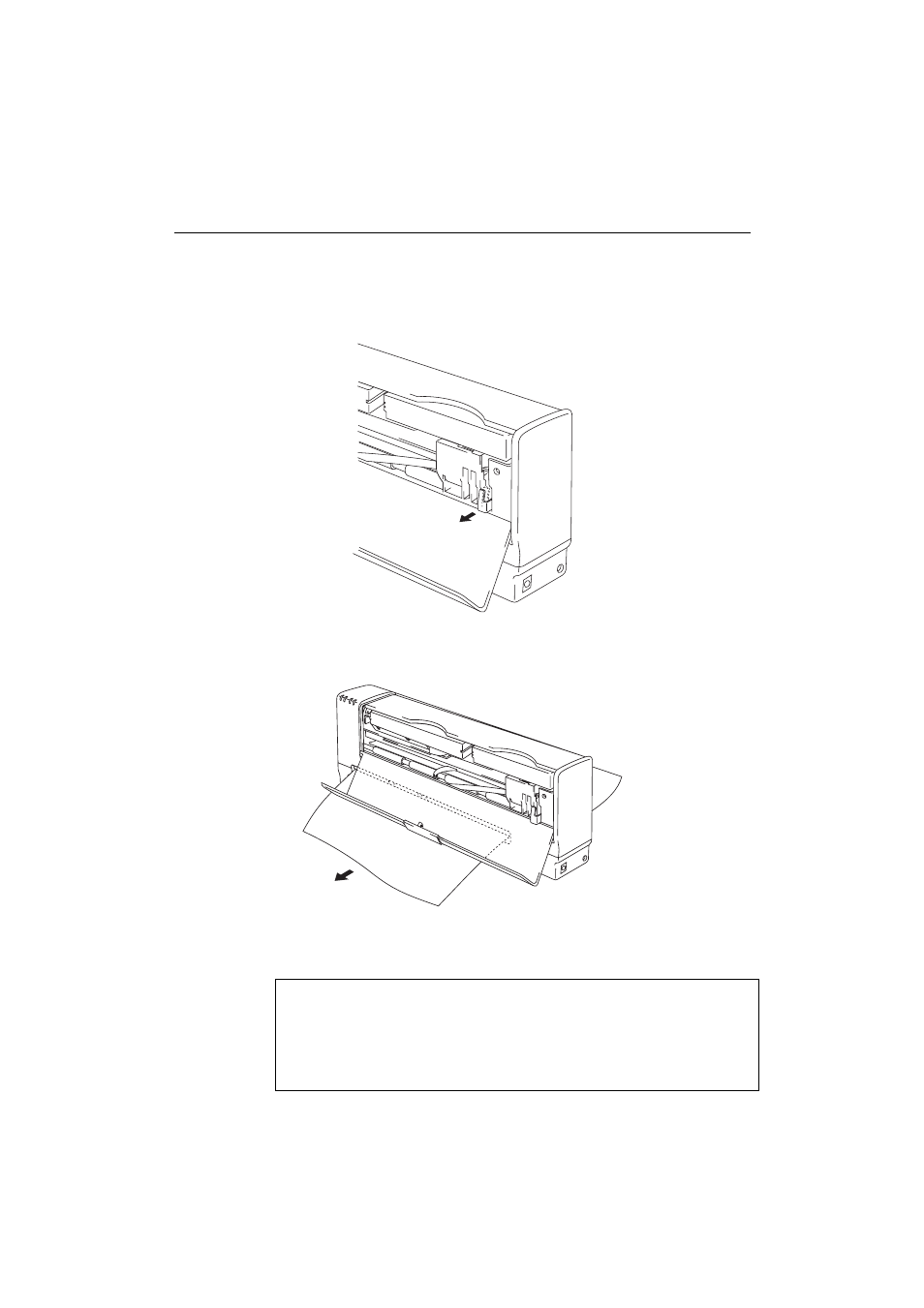 Paper jams, How to clear paper jams, Paper jams 5-3 | How to clear paper jams 5-3, Refer to, Paper jams’ in chapter 5 | Brother mp-21c/cdx User Manual | Page 46 / 59