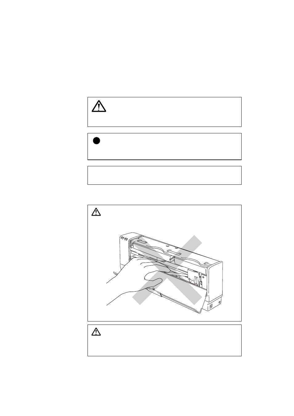 Definitions of warnings, cautions, and notes, To use the printer safely, Warning | Brother mp-21c/cdx User Manual | Page 7 / 59