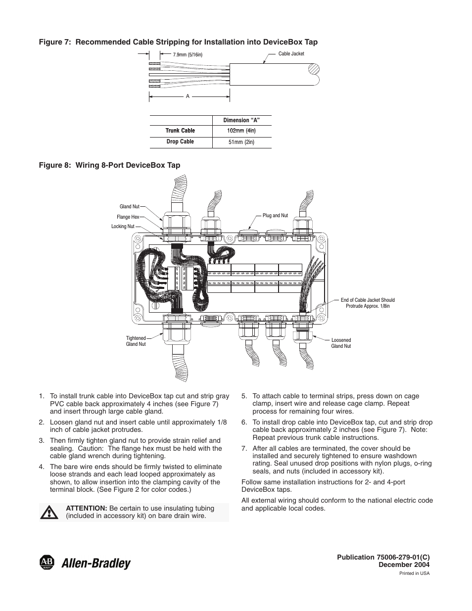 Rockwell Automation 1485 DeviceBox Tap User Manual | Page 4 / 4