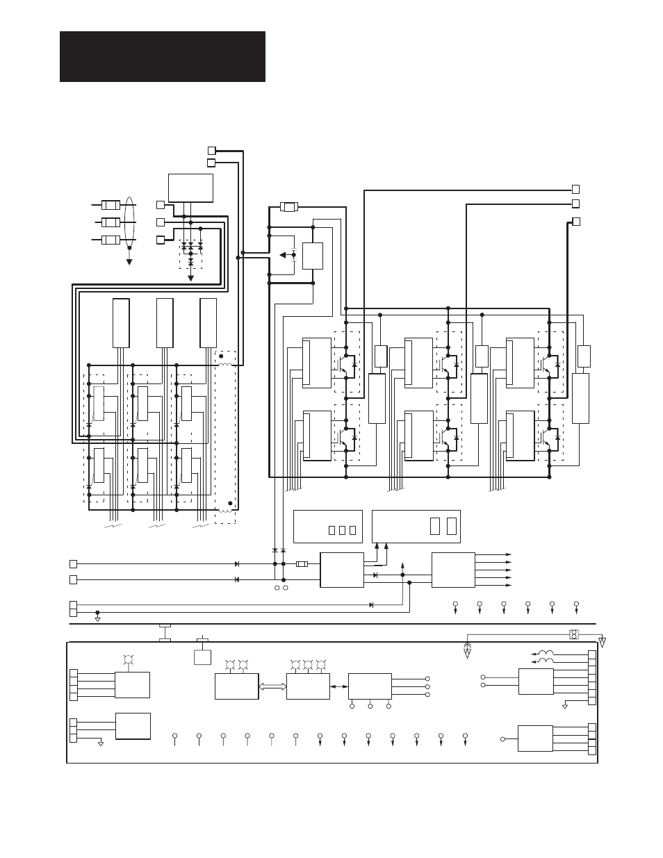 Appendix a, A–20, Main control board | Customer fusing | Rockwell Automation 1336T FORCE Series B User Manual | Page 268 / 324