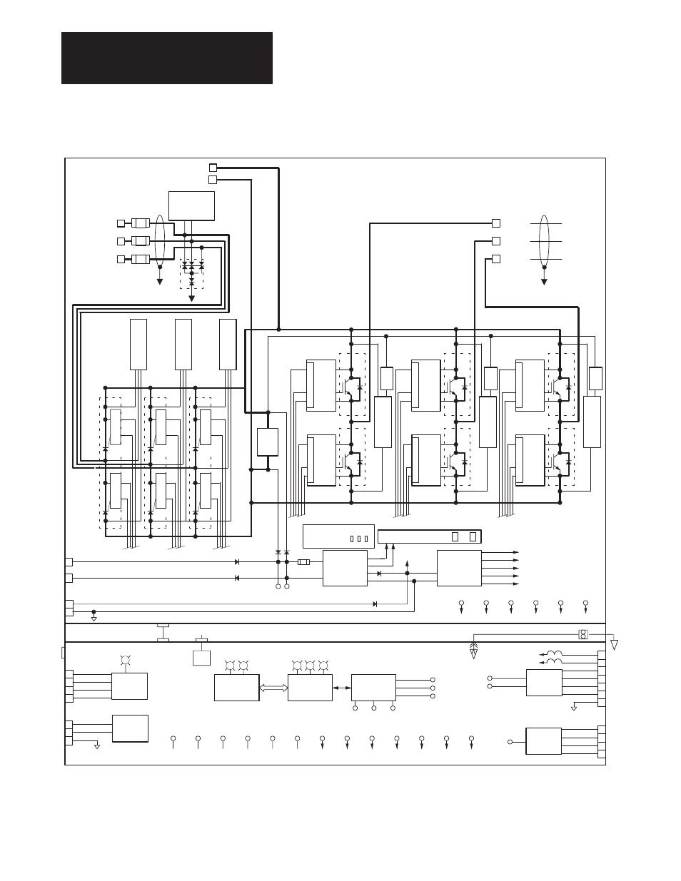 Appendix a, A–24, Main control board | Rockwell Automation 1336T FORCE Series B User Manual | Page 272 / 324