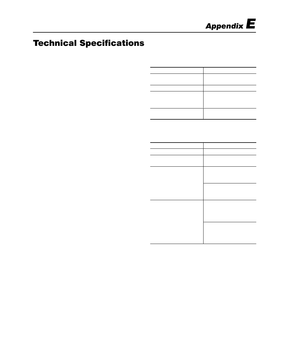 E - technical specifications, Product approvals, Compliance to european union directives | Technical specifications, Appendix | Rockwell Automation 1403-NSC Smart Communication Card Instruction Sheet User Manual | Page 81 / 83