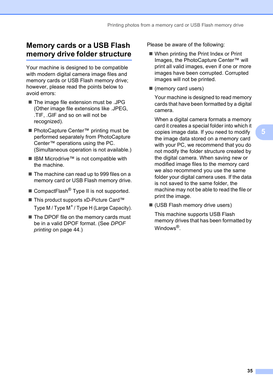 Brother DCP-585CW User Manual | Page 43 / 126