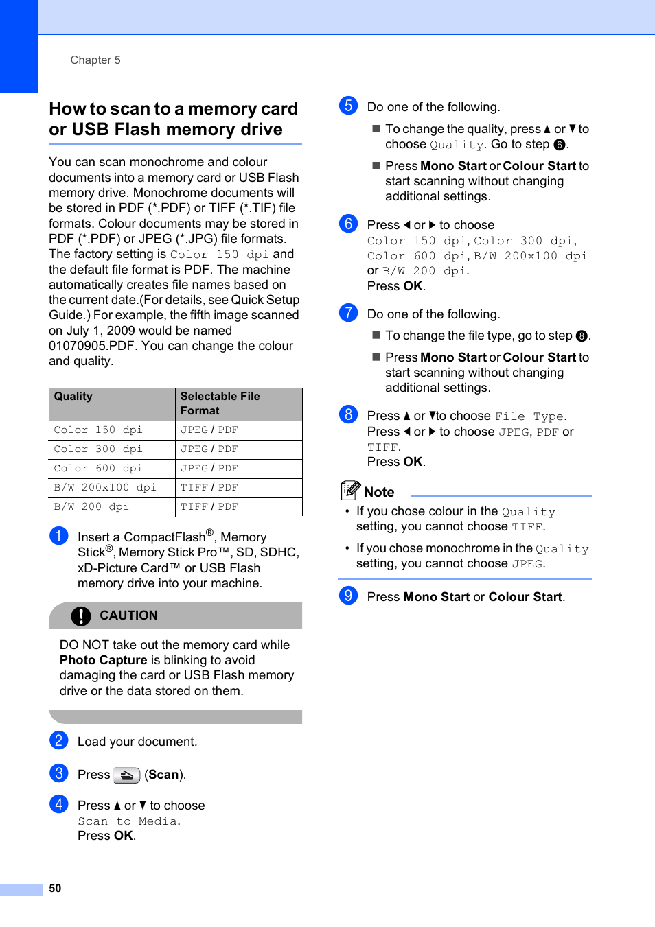 Brother DCP-585CW User Manual | Page 58 / 126