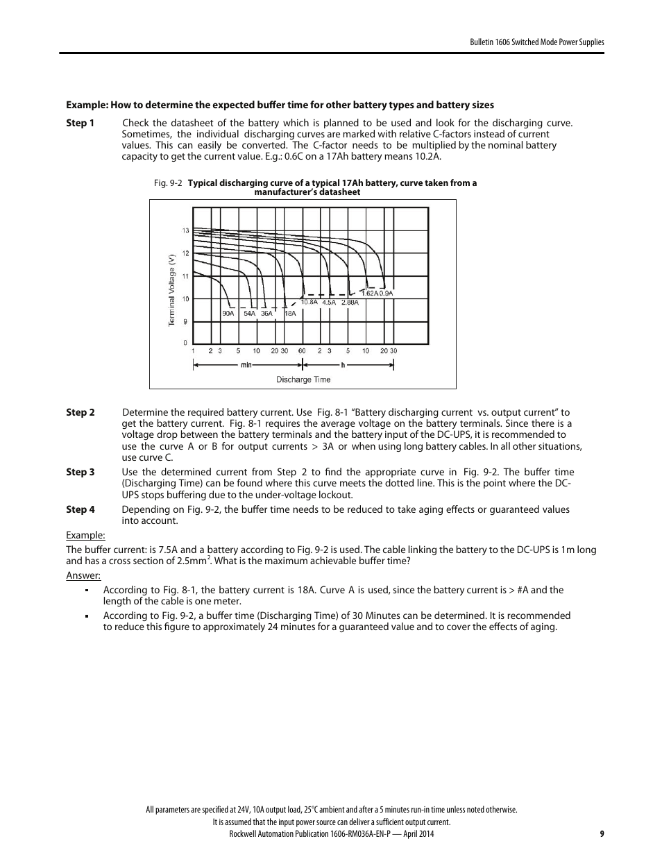 Rockwell Automation 1606-XLS240-UPS Power Supply Reference Manual User Manual | Page 9 / 26