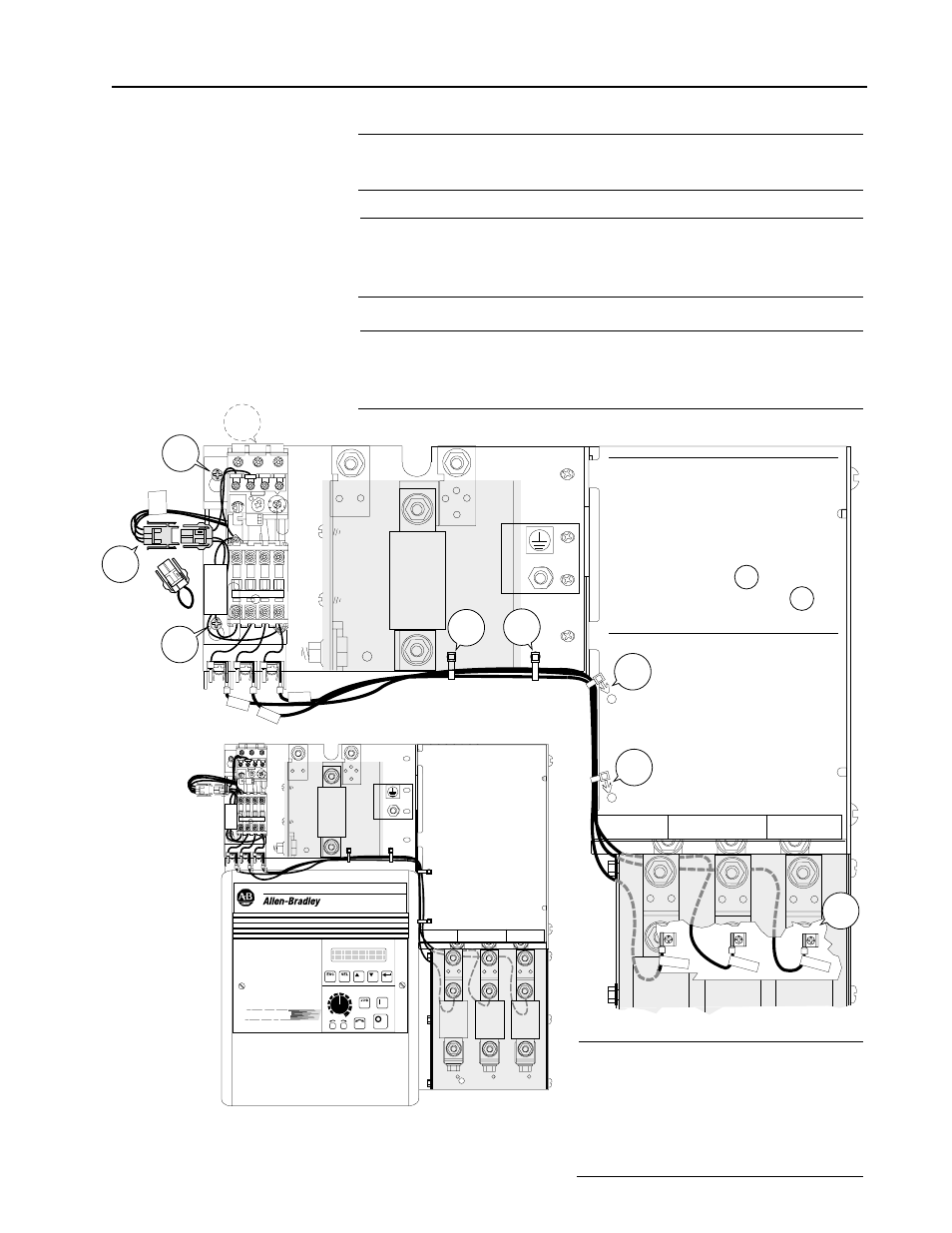 4a 4b, Man|aut 16, T1 3 | T2 4, T3 5, L1 3, L2 4 | Rockwell Automation 1397 Blower Motor Starter Inst. User Manual | Page 3 / 8