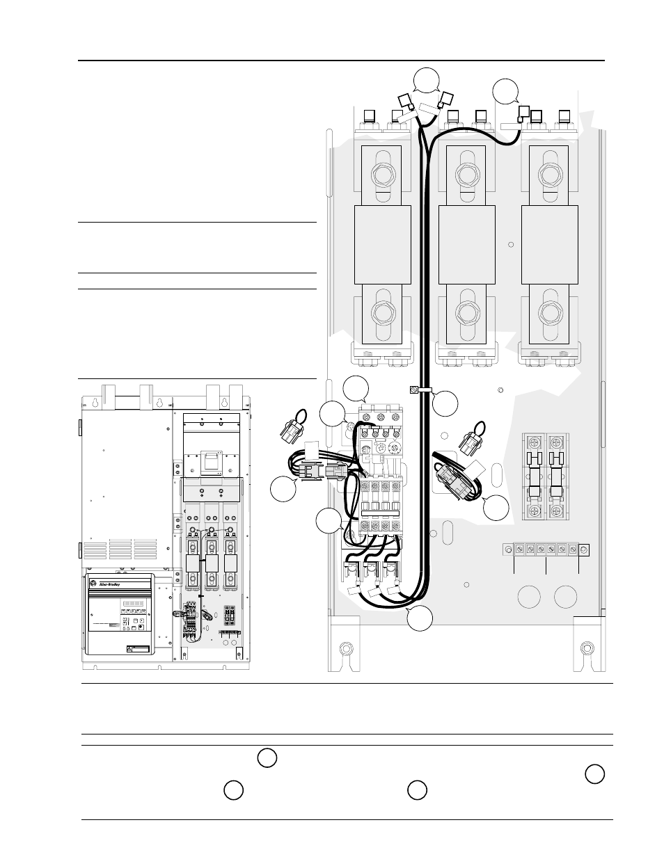 R m otor starter kits, 4b 4b 4a 4c | Rockwell Automation 1397 Blower Motor Starter Inst. User Manual | Page 6 / 8