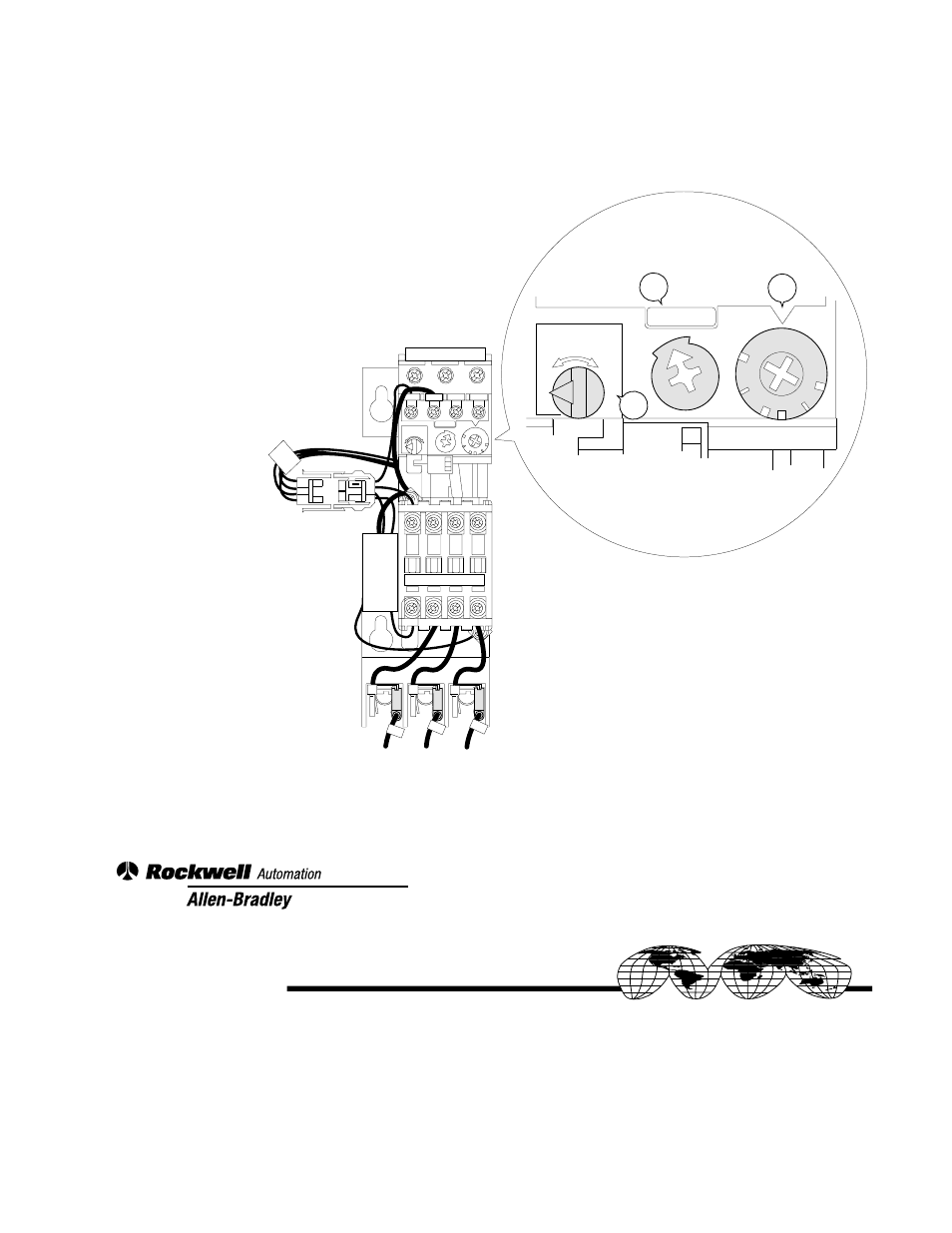 Setup, Worldwide representation, Ba c | R0 18 | Rockwell Automation 1397 Blower Motor Starter Inst. User Manual | Page 8 / 8