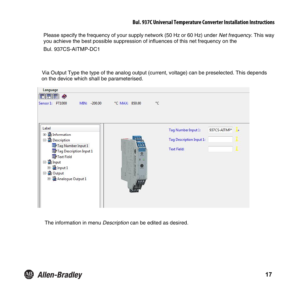 Rockwell Automation 937CS-AITMP-DC1 Universal Temperature Converter Installation Instructions User Manual | Page 18 / 24