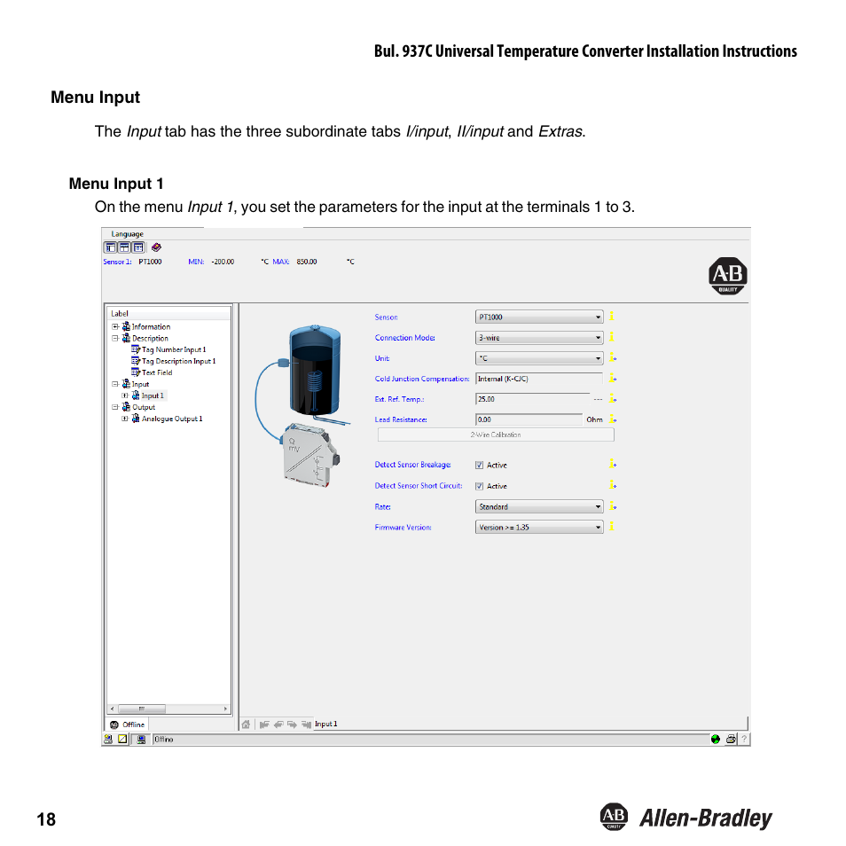 Rockwell Automation 937CS-AITMP-DC1 Universal Temperature Converter Installation Instructions User Manual | Page 19 / 24