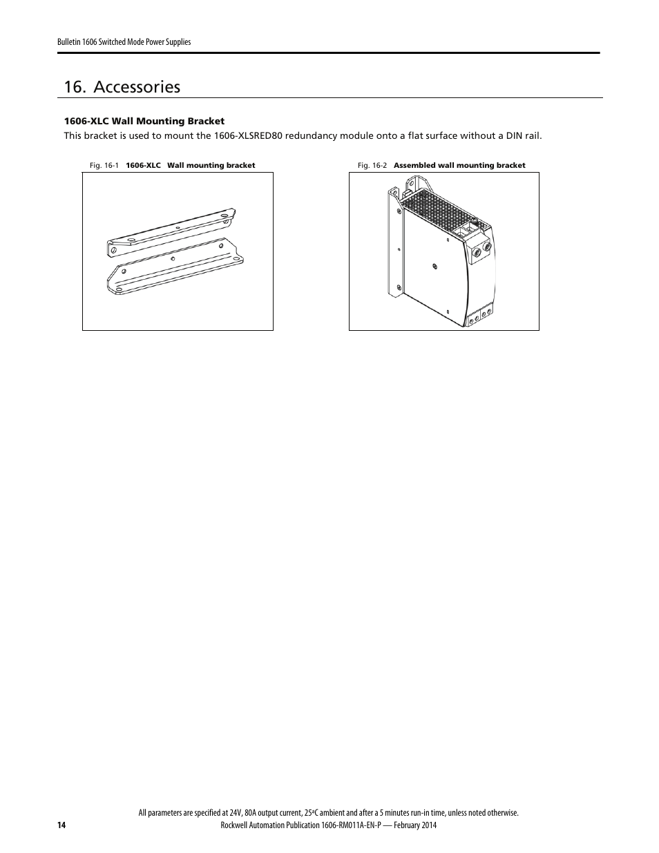 Accessories | Rockwell Automation 1606-XLSRED80 Power Supply Reference Manual User Manual | Page 14 / 18