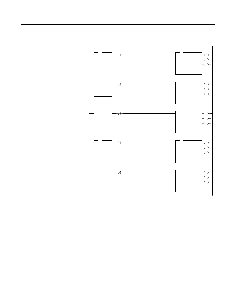 Rung 2:21, Rung 2:17, Rung 2:18 | Rung 2:19, Rung 2:20, Relay/setpoint msg read, Odd harmonic magnitude msg read, Even harmonic phase msg read, Odd harmonic phase msg read, Diagnostic msg read | Rockwell Automation 1403-NENET Ethernet Communication Card Installation Instructions User Manual | Page 73 / 80