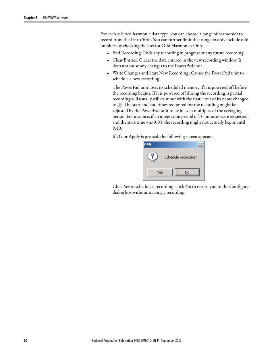 Rockwell Automation 1412-PP21xx PowerPad Portable Powermonitor User Manual | Page 60 / 102