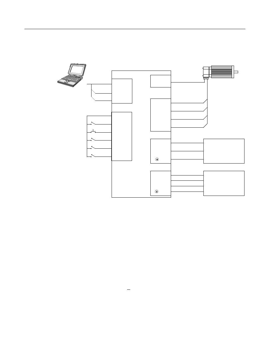 Connection diagram, Configuration, Preset controller connection diagram | Connection diagram configuration | Rockwell Automation 1398-DDM-xxx USE MNL/ULTRA 200 DIG.SERVO.DR User Manual | Page 132 / 307