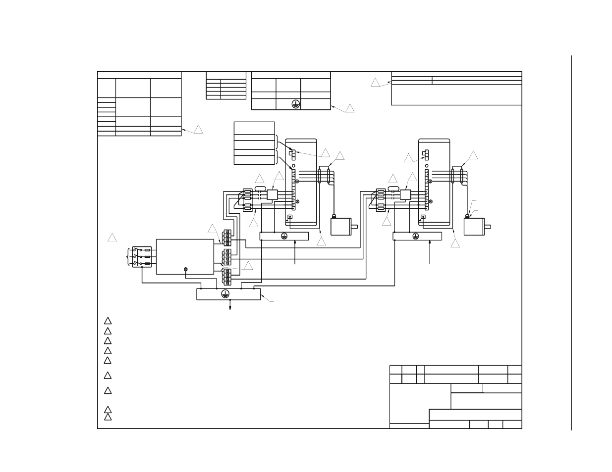 Figure 5.4 power wiring diagrams (sheet 3 of 3), Released, Diag, power wiring, ddm-150 | Input power wires | Rockwell Automation 1398-DDM-xxx USE MNL/ULTRA 200 DIG.SERVO.DR User Manual | Page 63 / 307