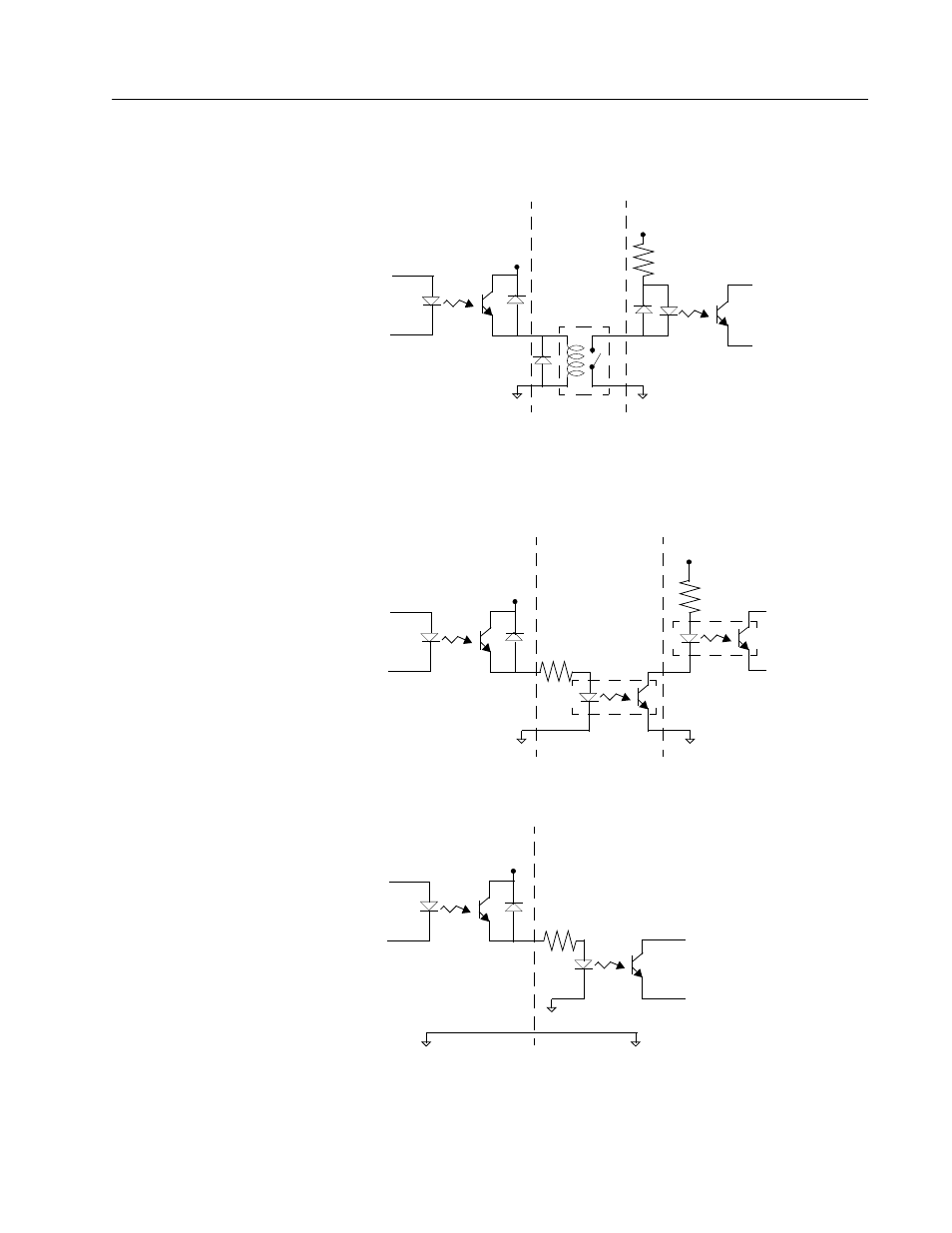 Drive output connected to active low input using, A switch/relay, An opto-isolator | Rockwell Automation 1398-DDM-xxx USE MNL/ULTRA 200 DIG.SERVO.DR User Manual | Page 77 / 307