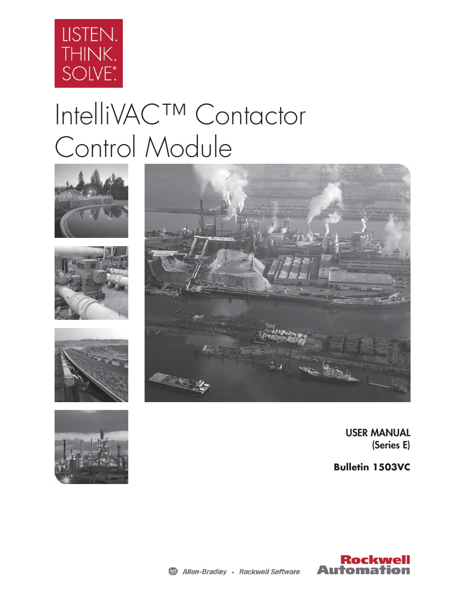 Rockwell Automation 1503FC IntelliVAC Contactor Control Module - Series E User Manual | 55 pages