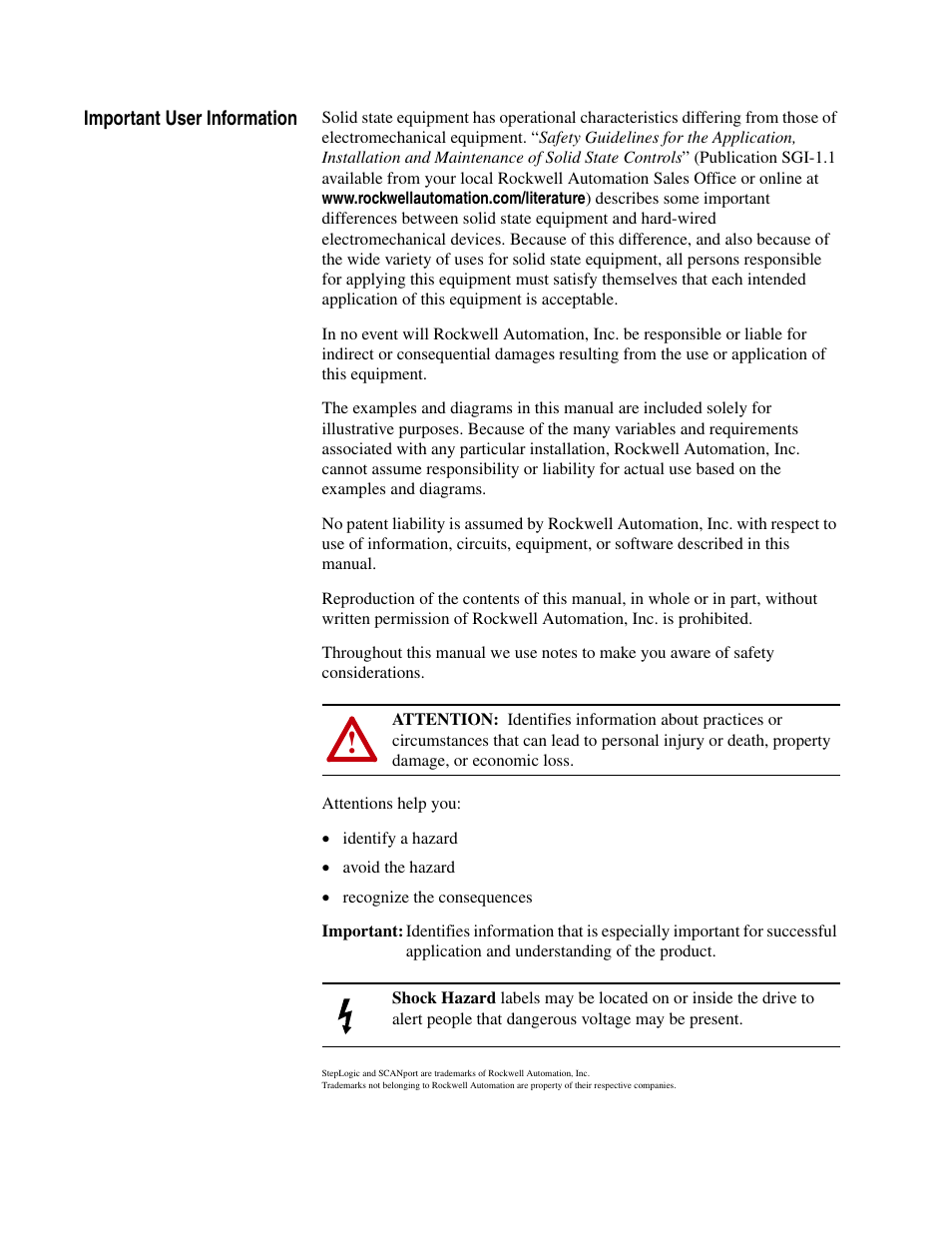 Rockwell Automation 1336F PLUS II User Manual - Firmware 1.xxx-6.xxx User Manual | Page 2 / 212