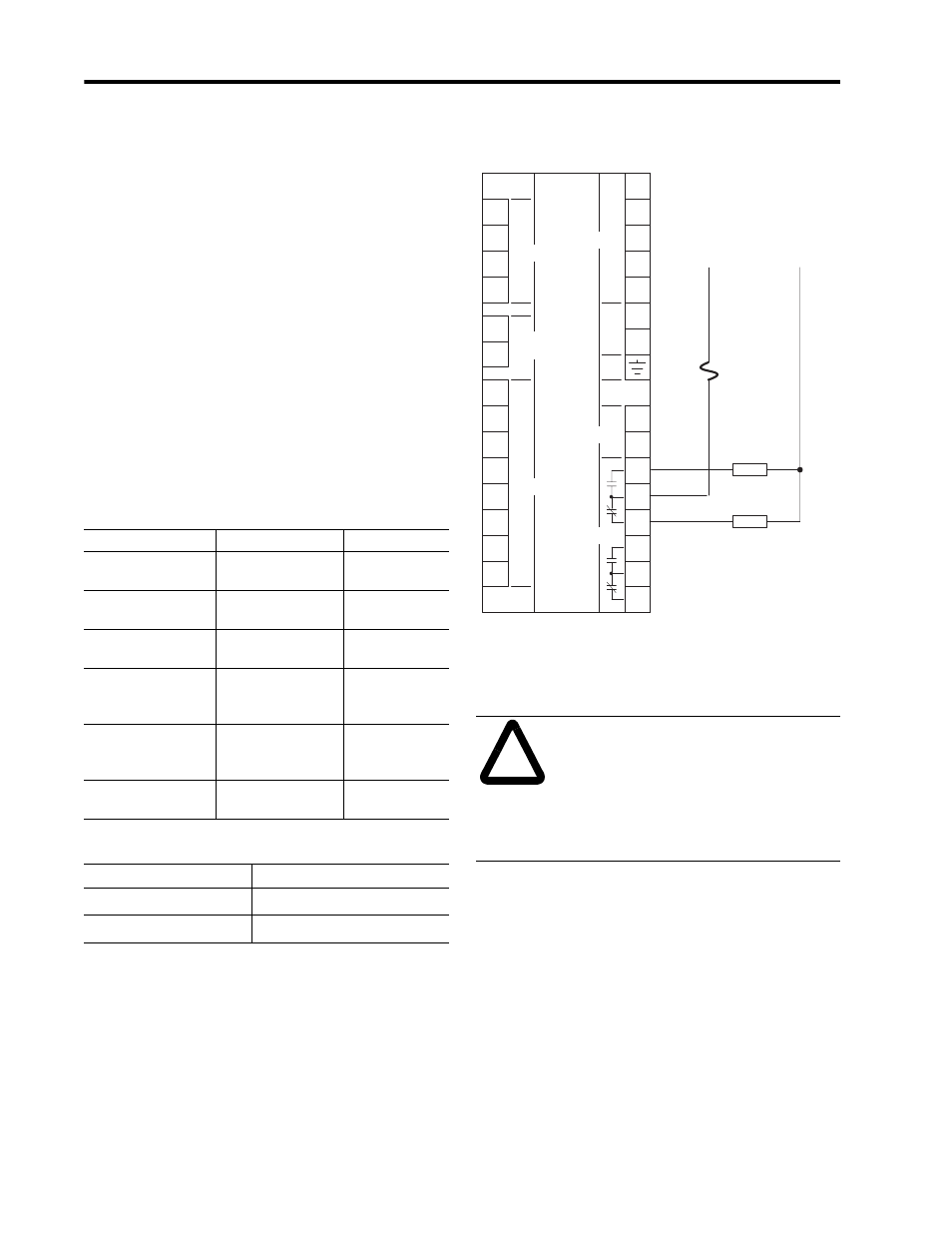 Status inputs | Rockwell Automation 1403-DM_LM_MM Powermonitor II Instruction Sheet User Manual | Page 28 / 88