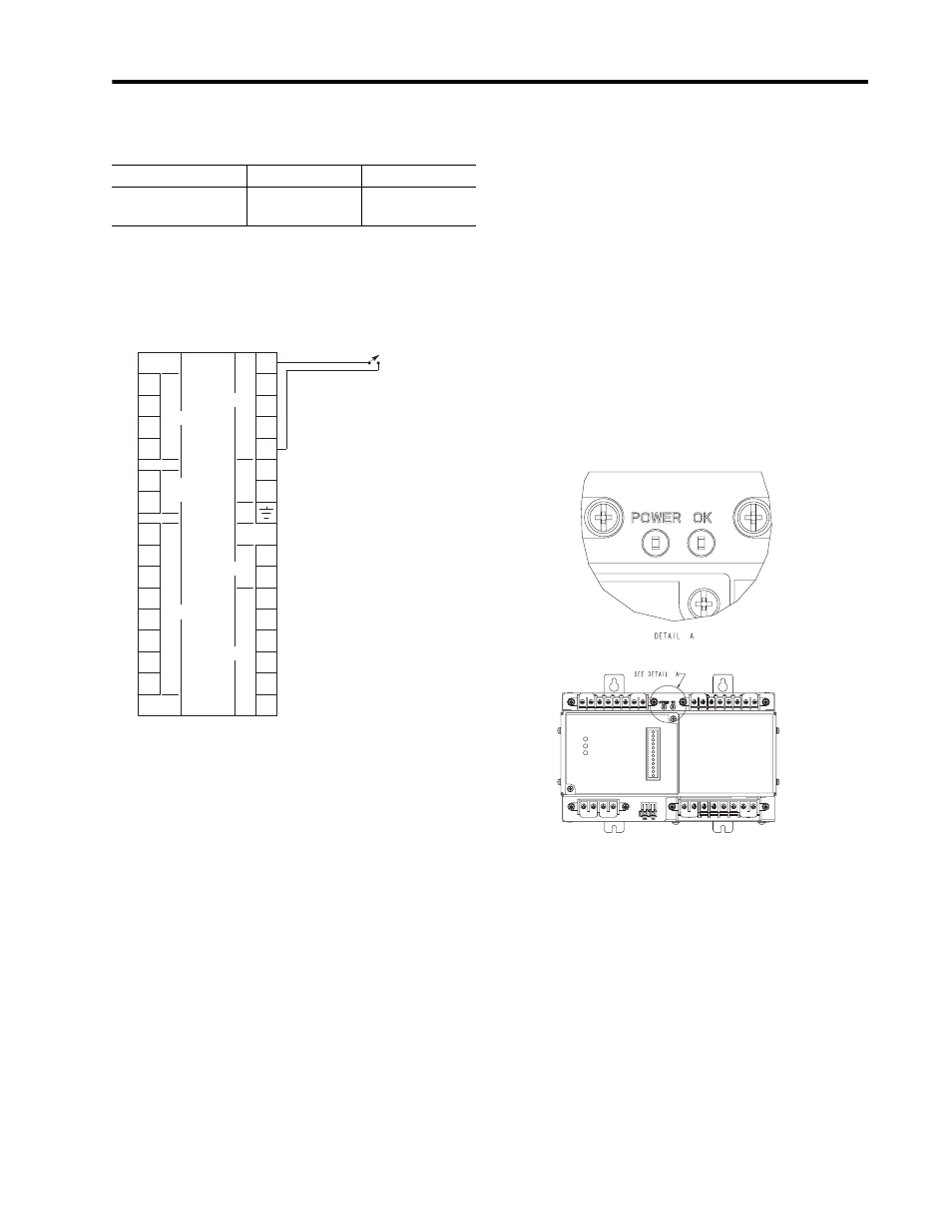 Led indicators, Figure 2.15 status inputs | Rockwell Automation 1403-DM_LM_MM Powermonitor II Instruction Sheet User Manual | Page 29 / 88