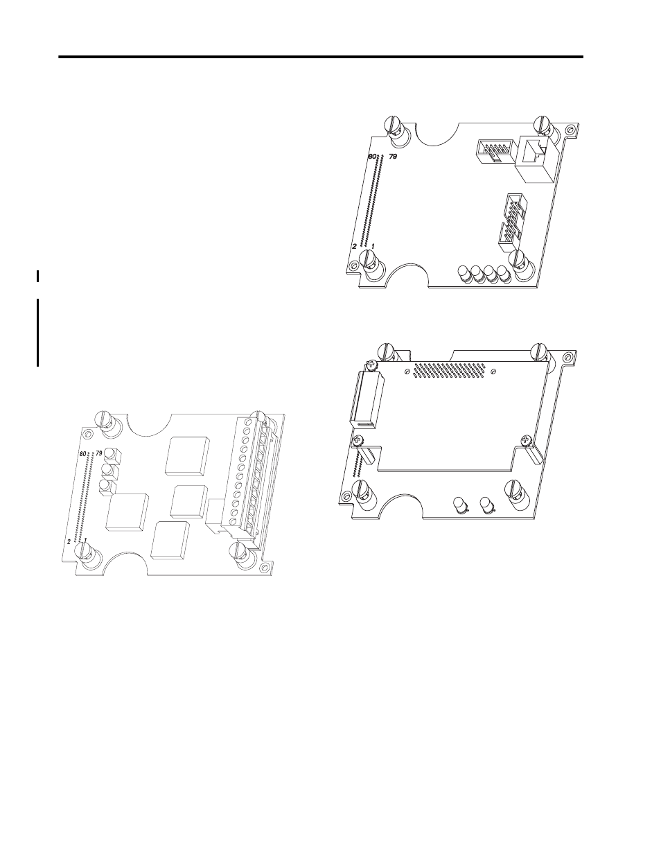 Communication connections | Rockwell Automation 1403-DM_LM_MM Powermonitor II Instruction Sheet User Manual | Page 32 / 88