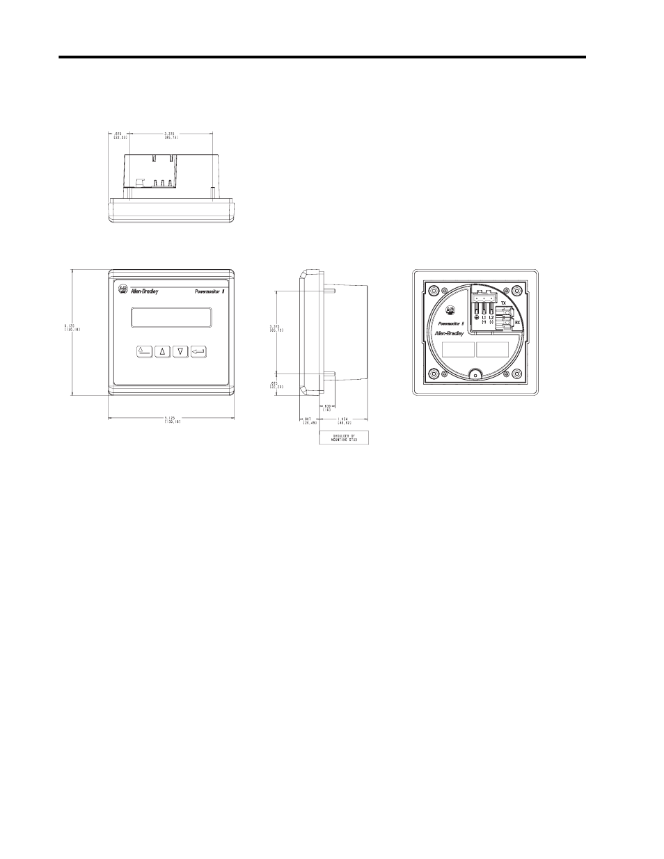 Rockwell Automation 1403-DM_LM_MM Powermonitor II Instruction Sheet User Manual | Page 72 / 88