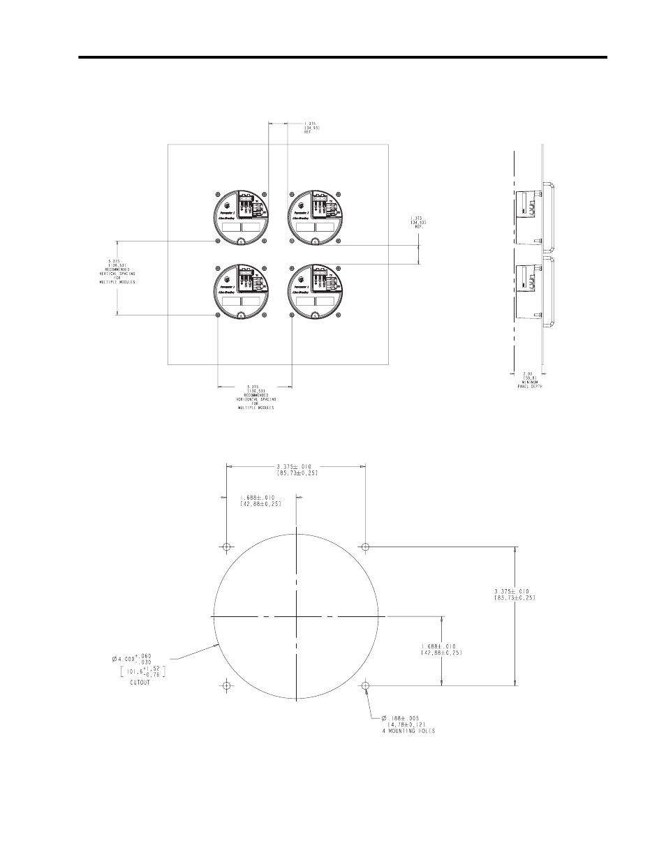 Rockwell Automation 1403-DM_LM_MM Powermonitor II Instruction Sheet User Manual | Page 73 / 88