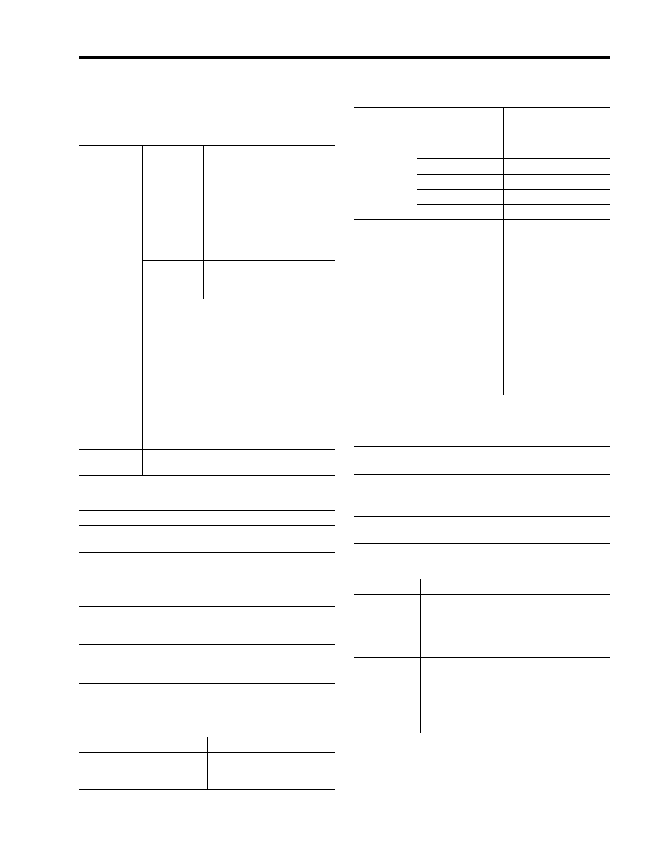 General input, output, and environmental ratings | Rockwell Automation 1403-DM_LM_MM Powermonitor II Instruction Sheet User Manual | Page 79 / 88