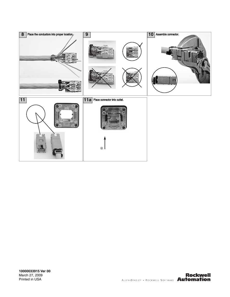 Rockwell Automation 1585BZ-F8CC Metal Variant 1 Outlet Installation Instructions User Manual | Page 2 / 2