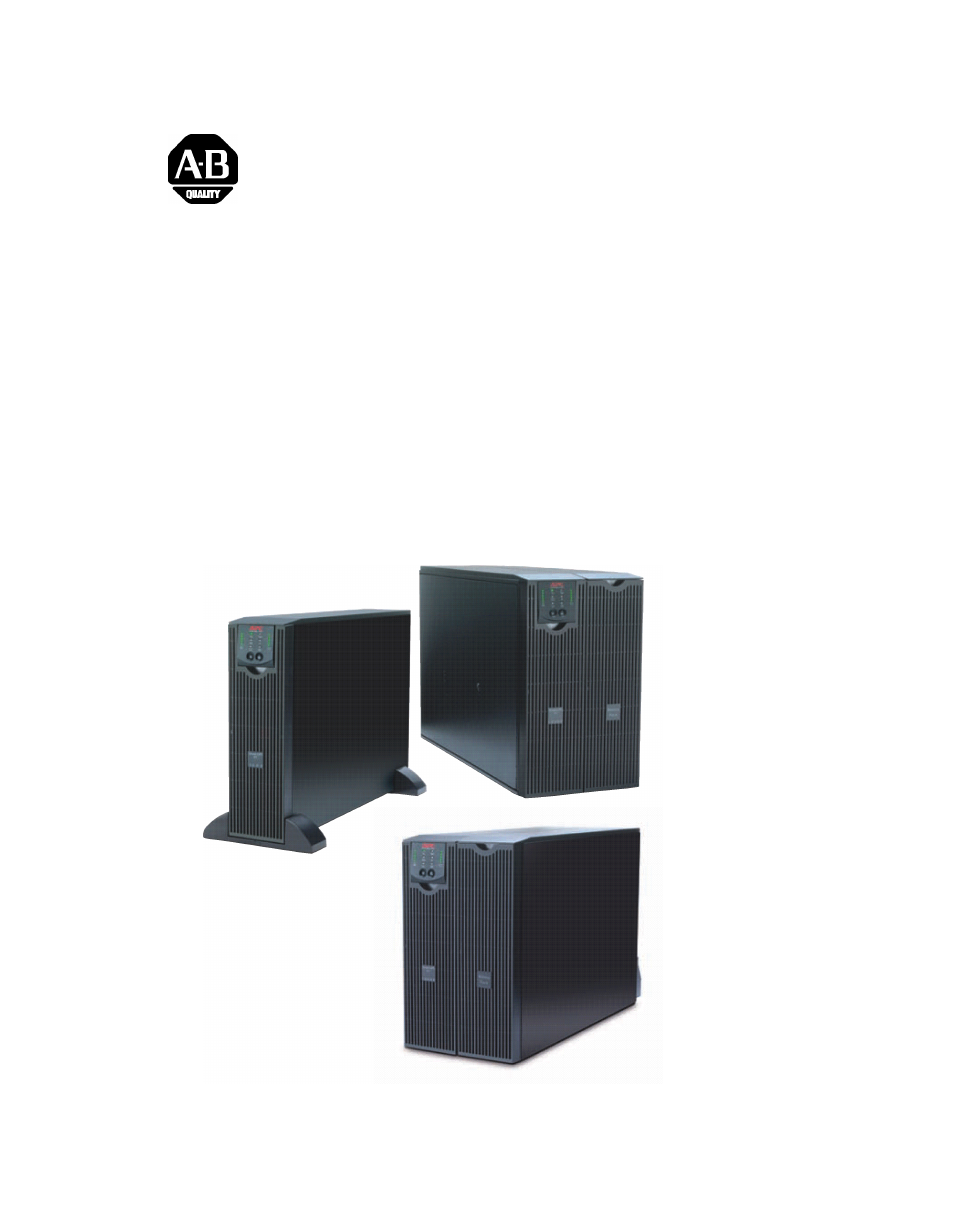 Rockwell Automation 1609-P3000N_H_A_E 3000 / 5000 VA Uninterruptible Power Supply User Manual | 18 pages