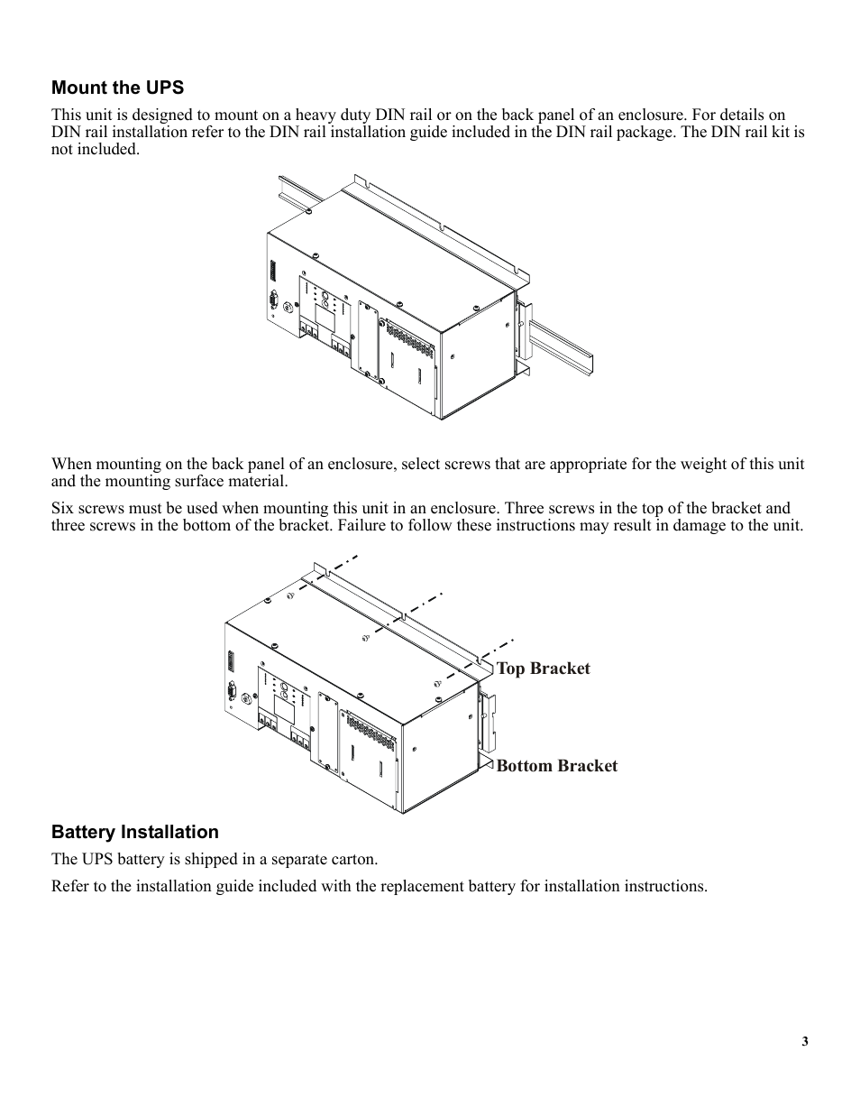 Rockwell Automation 1609-U500 Industrial Uninterruptible Power Supply User Manual | Page 2 / 14
