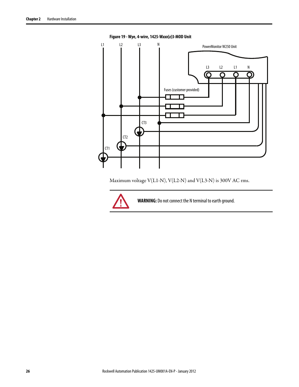 Rockwell Automation 1425 PowerMonitor Wireless 250 User Manual | Page 26 / 66