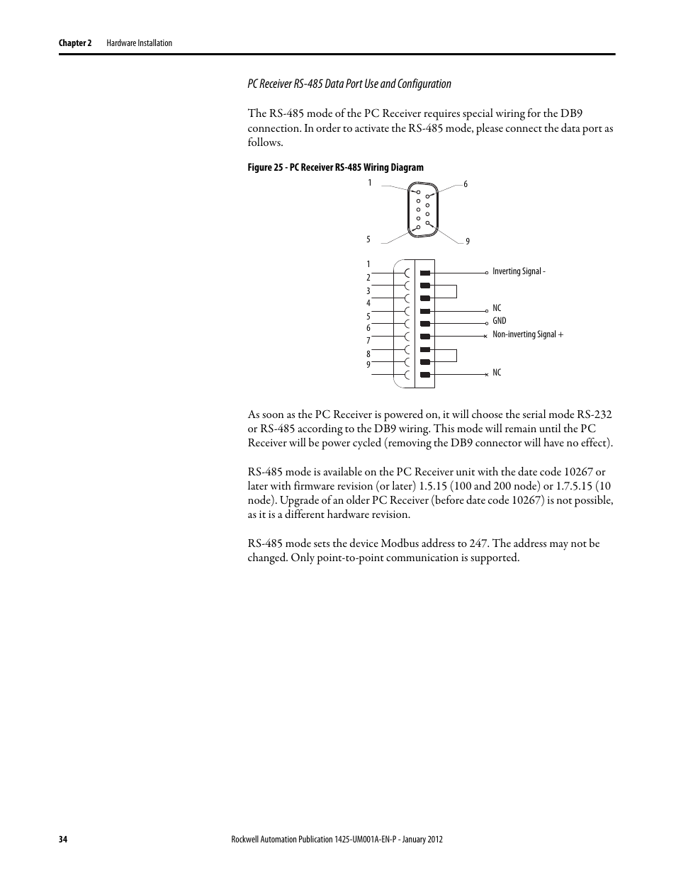 Rockwell Automation 1425 PowerMonitor Wireless 250 User Manual | Page 34 / 66