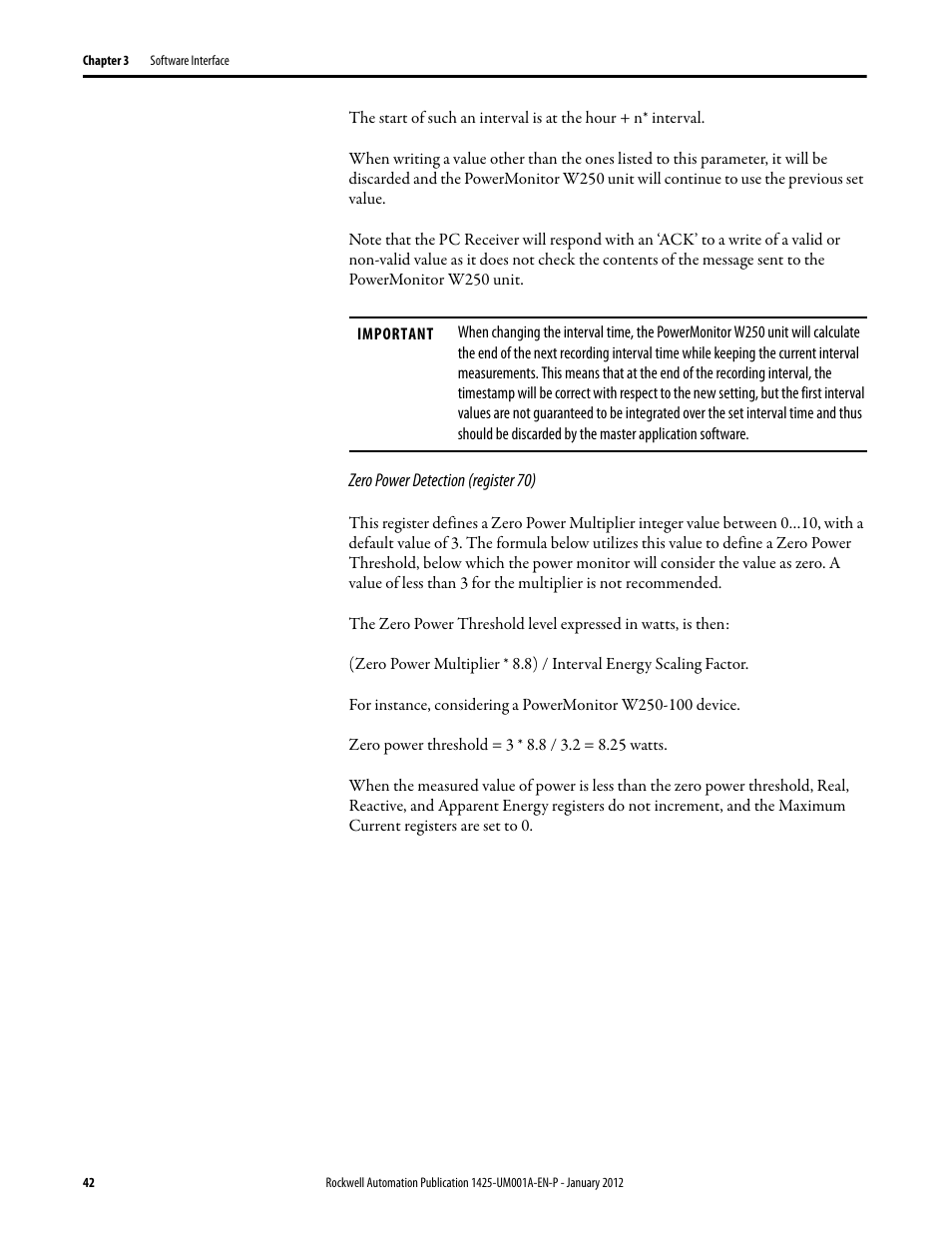 Rockwell Automation 1425 PowerMonitor Wireless 250 User Manual | Page 42 / 66