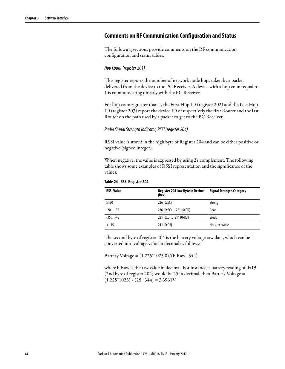 Rockwell Automation 1425 PowerMonitor Wireless 250 User Manual | Page 44 / 66