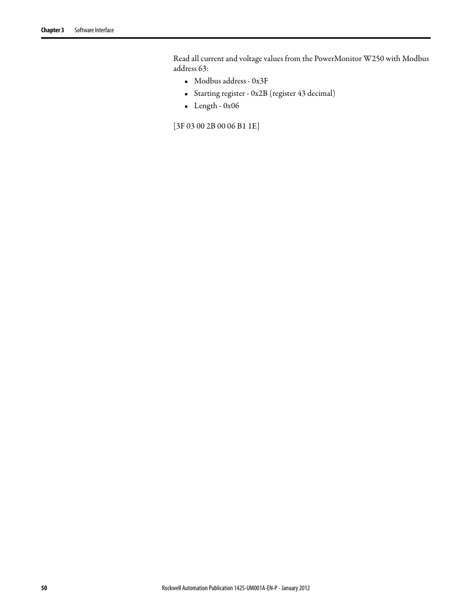 Rockwell Automation 1425 PowerMonitor Wireless 250 User Manual | Page 50 / 66