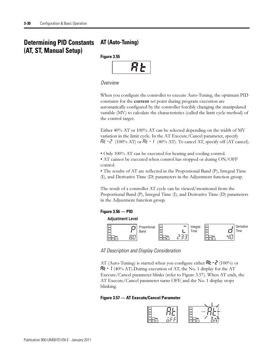 Determining pid constants (at, st, manual setup) | Rockwell Automation 900-TC32 Digital Temperature Controllers, Series B User Manual | Page 100 / 410